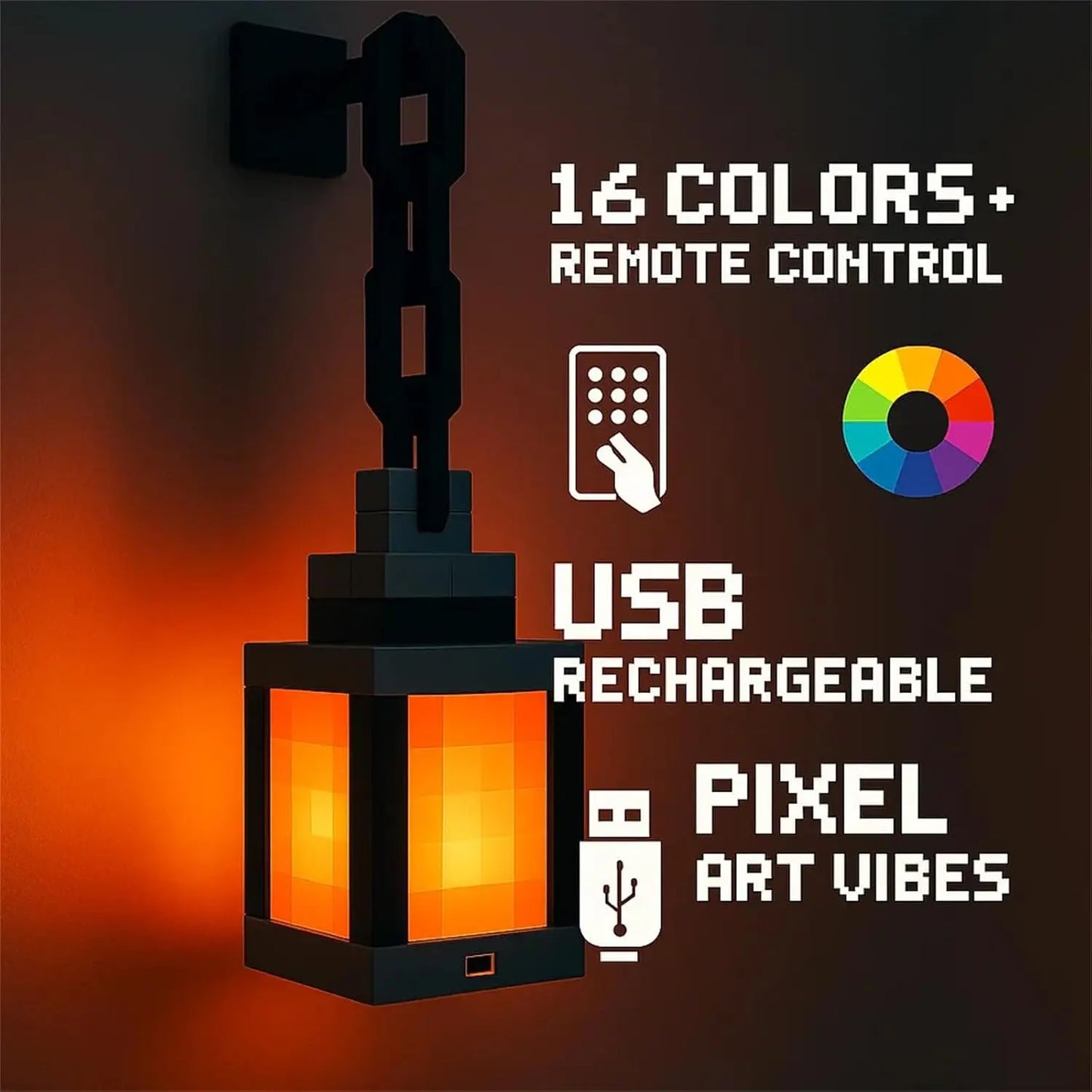 PixelCraft Premium Minecraft-Inspired Gaming Decor